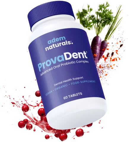 ProvaDent oral probiotic supplement bottle